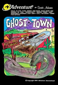 Ghost Town TI-99  box art